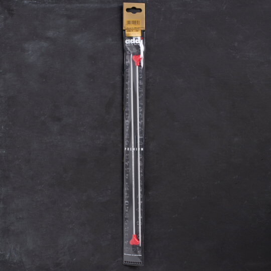 Addi Kalpli 3,25mm 35cm Klasik Alüminyum Örgü Şişi - 200-7