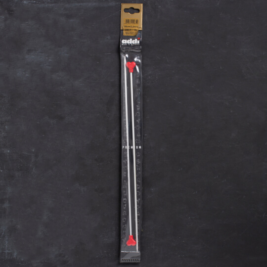 Addi Kalpli 3,5mm 35cm Klasik Alüminyum Örgü Şişi - 200-7