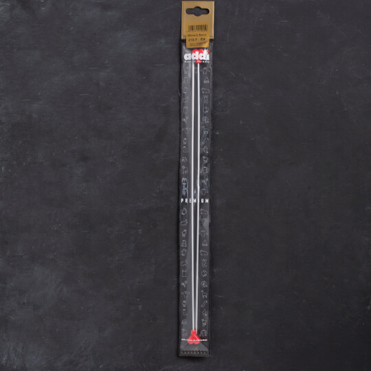 Addi 2,5mm 35cm Klasik Alüminyum Hızlı Örgü Şişi - 210-7