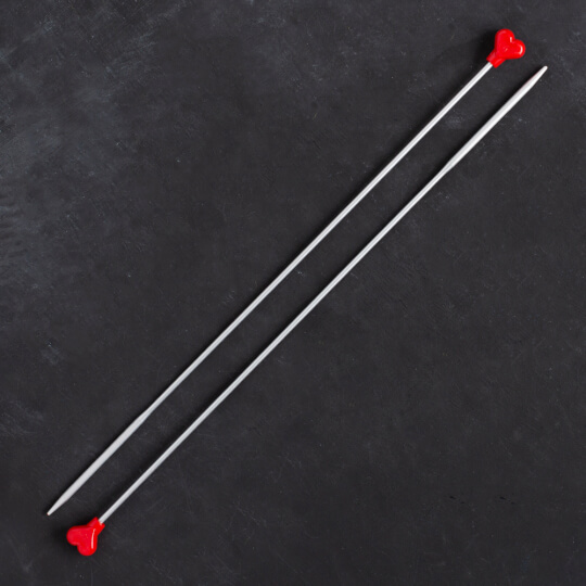 Addi 4mm 35cm Klasik Alüminyum Hızlı Örgü Şişi - 210-7