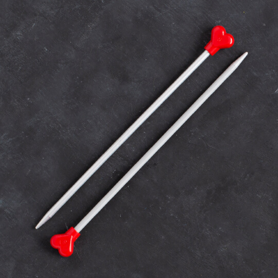 Addi Kalpli 5mm 20cm Klasik Alüminyum Örgü Şişi - 200-7