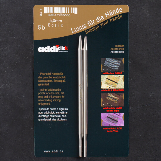 Addi Click Interchangeable Circular Knitting Needle Set & Addi Click  Accessories