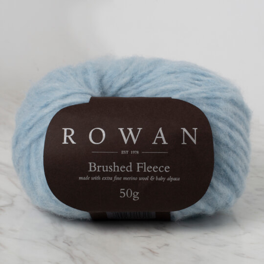 Rowan Brushed Fleece Yarn, Purple- 00284