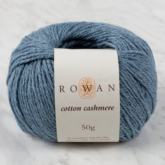 blue cashmere yarn