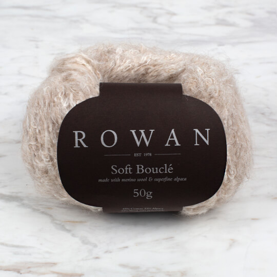 Rowan Soft Boucle 50gr Bej El Örgü İpi 602