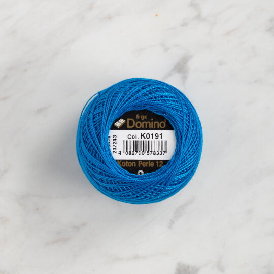 Domino Koton Perle 5gr Mavi No:12 Nakış İpliği - 4590012-K0191