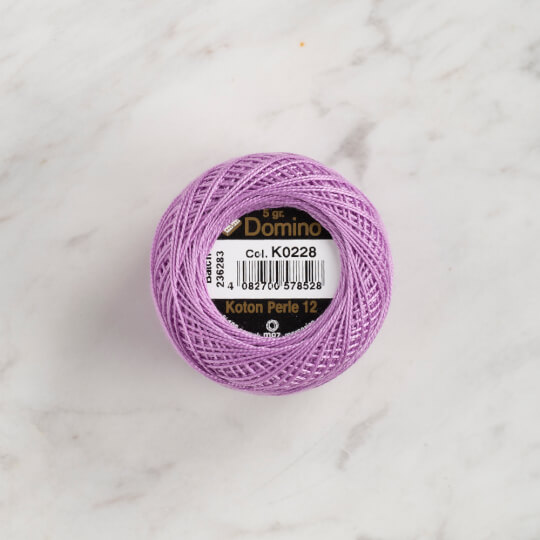 Domino Koton Perle 5gr Lila No:12 Nakış İpliği - 4590012-K0228