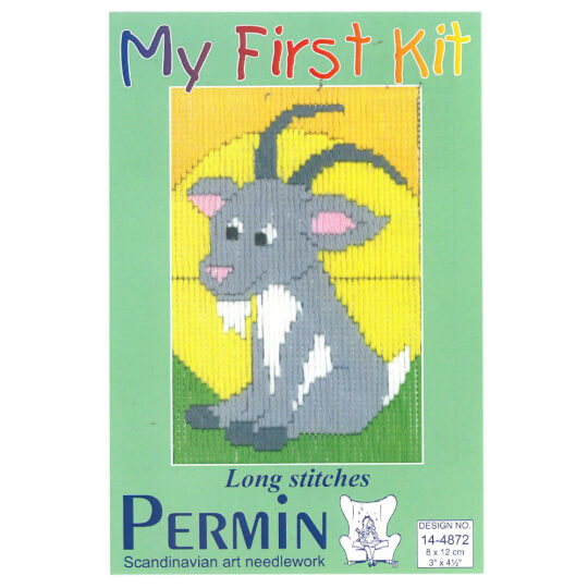 2 Beginner Cross Stitch Kits - 2 Horse Faces - My First Kit from Permin