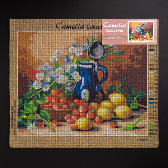 ORCHİDEA 40 x 50 cm Karışık Meyveler Baskılı Goblen C114M