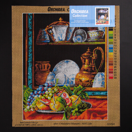 ORCHİDEA 40 x 50 cm Mutfaktaki Meyveler Baskılı Goblen 2195M