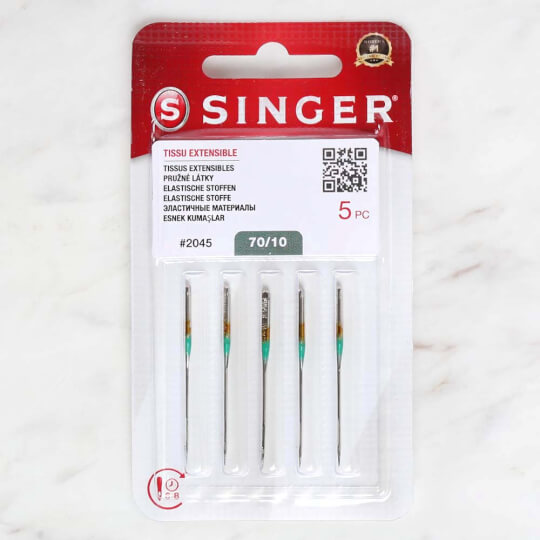 Singer Singer Embroidery Machine Needles 5/Pkg-Size 90 