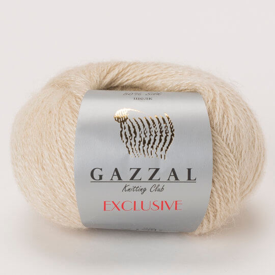 Gazzal Exclusive Krem El Örgü İpi - 9904