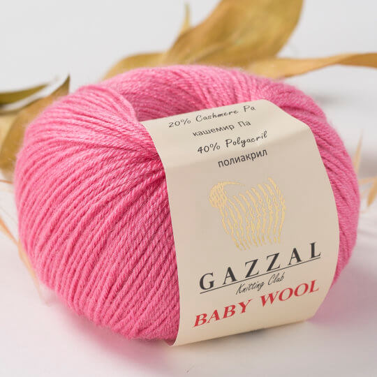 Gazzal Baby Wool Pembe Bebek Yünü - 831