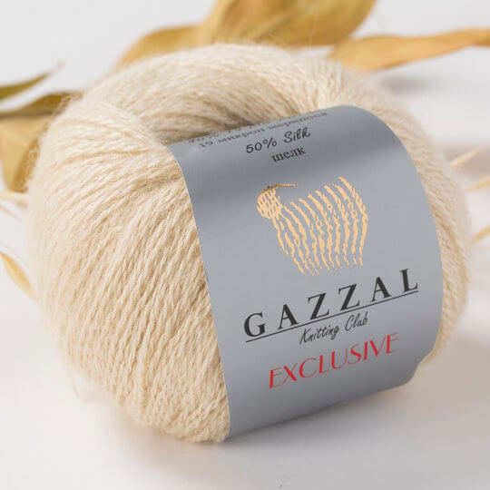 Gazzal Exclusive Bej El Örgü İpi- 9904
