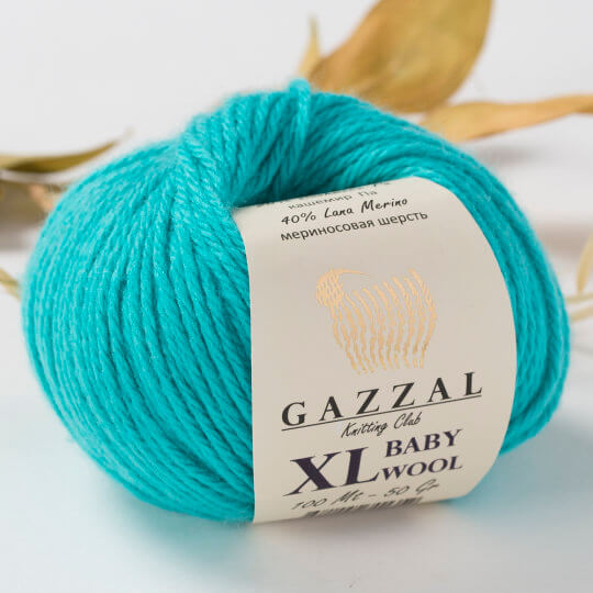 Gazzal Baby Wool XL Mavi Bebek Yünü-832XL
