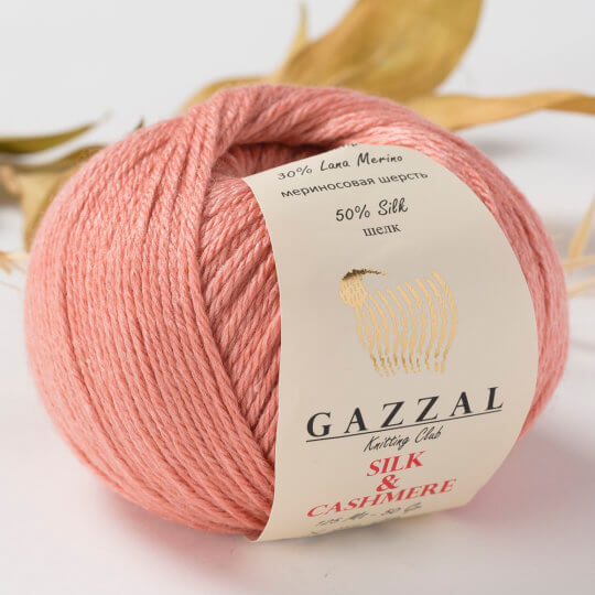 Gazzal Silk&Cashmere Yavruağzı El Örgü İpi - 453