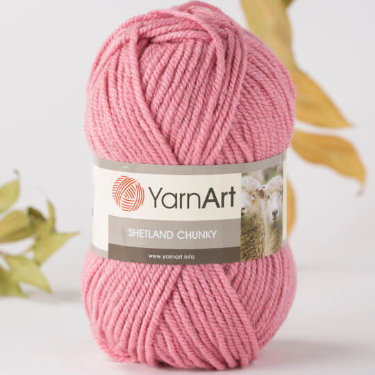 YarnArt Shetland Chunky Yarn, Pink - 608 - Hobiumyarns