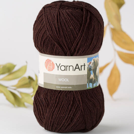 Yarnart Wool Kahverengi El Örgü İpi - 116