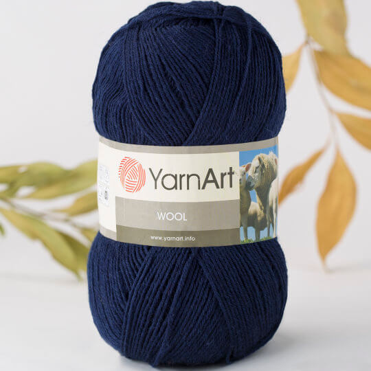 Yarnart Wool Lacivert El Örgü İpi - 6203