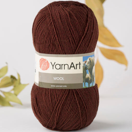 Yarnart Wool Kahverengi El Örgü İpi - 3067