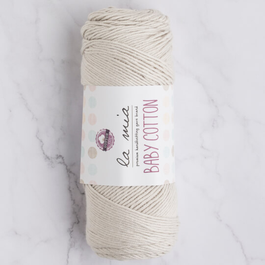 La Mia Baby Cotton Açık Gri El Örgü İpi - L047