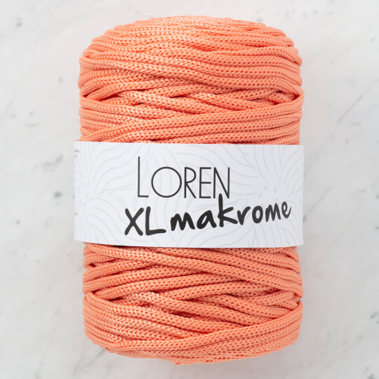 Loren XL Makrome Turuncu El Örgü İpi - R046