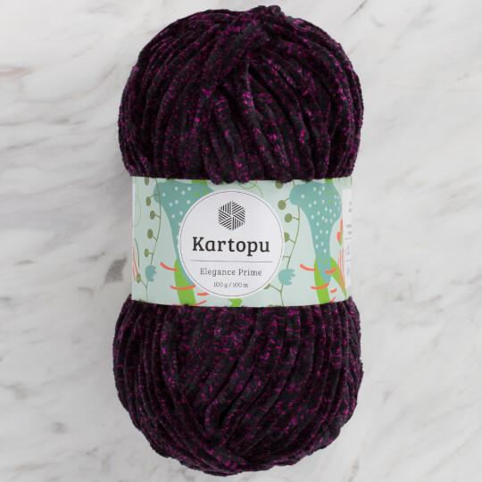 Kartopu Elegance Prime Velvet Yarn, Variegated - M009138 &hellip;