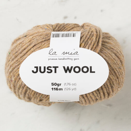 La Mia Just Wool Açık Kahverengi El Örgü İpi - LT014