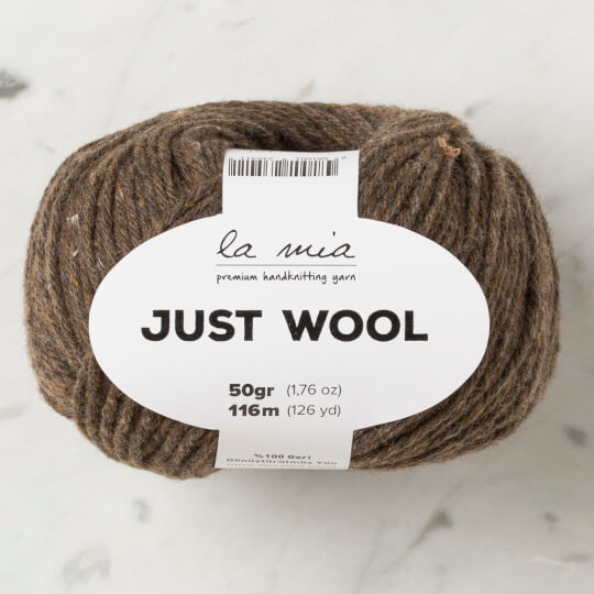 La Mia Just Wool Kahverengi El Örgü İpi - LT013