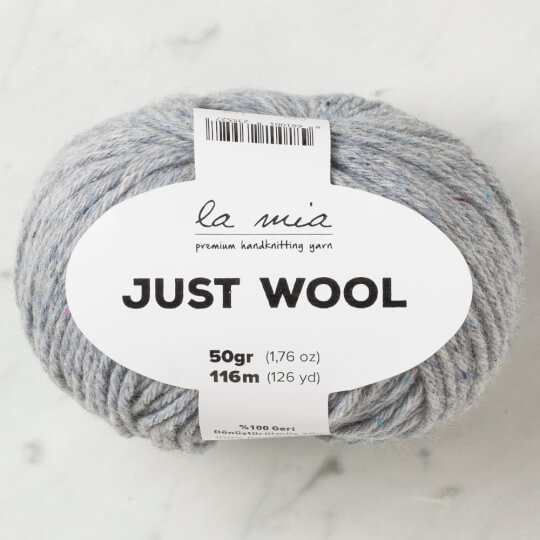 La Mia Just Wool Açık Gri El Örgü İpi - LT002