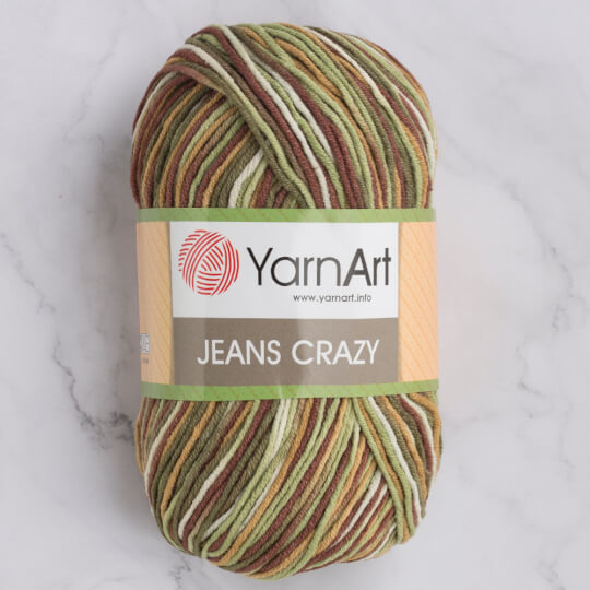 YarnArt Jeans Crazy Ebruli El Örgü İpi - 7203