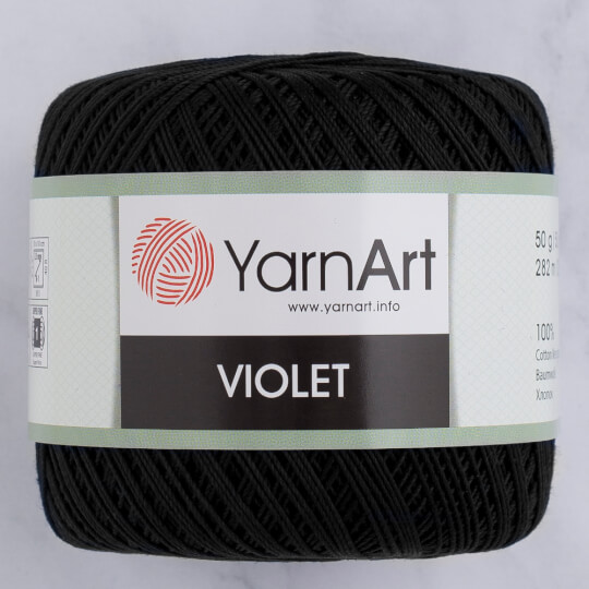 Yarnart Violet Siyah Dantel İpi - 999