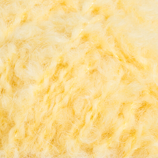 La Mia Mohair Boucle Yarn, Yellow - L192 - Hobiumyarns