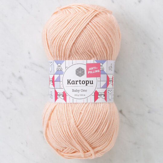 Kartopu Baby One Pudra El Örgü İpi - K1873