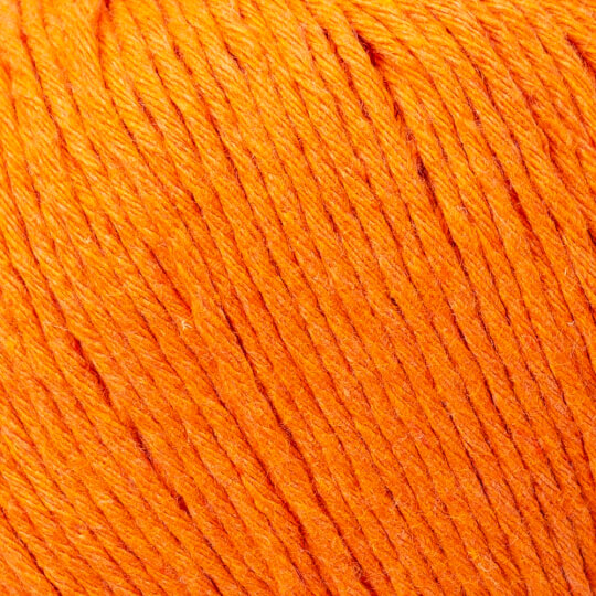 Loren Natural Cotton Koyu Turuncu El Örgü İpi - R096