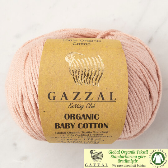 Gazzal Organic Baby Cotton Somon Bebek Yünü - 416