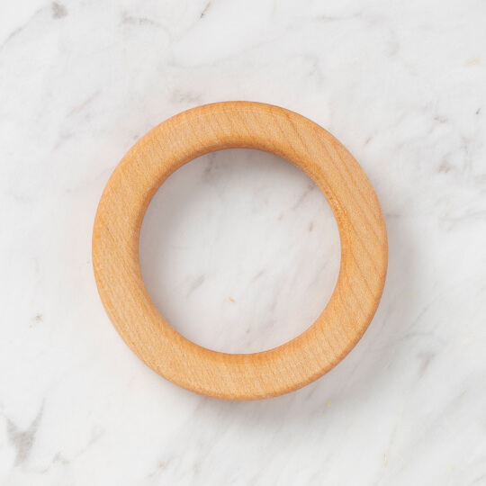 organic wooden teething rings