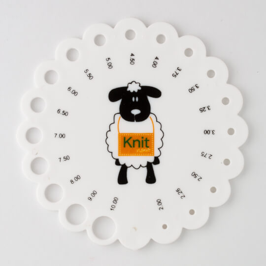 Knitting Needle Gauge - Sheep