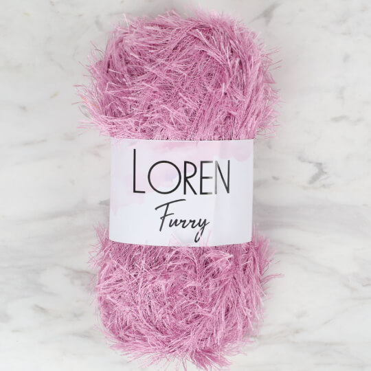 Loren Furry Gül Kurusu El Örgü İpi - RF012