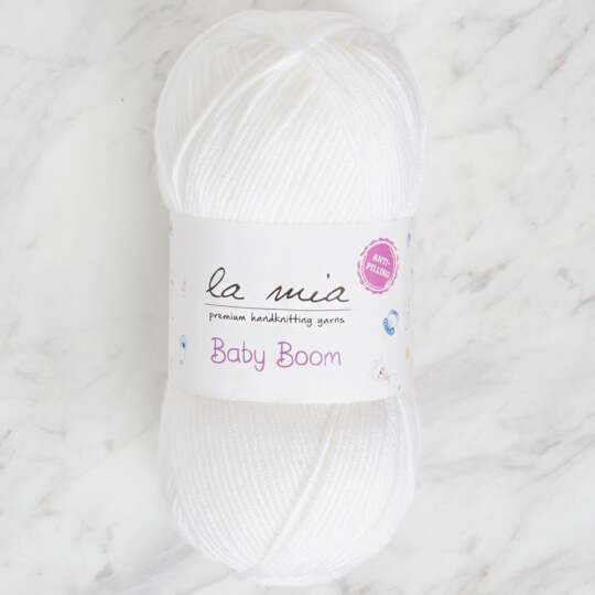 La Mia Baby Boom Beyaz El Örgü İpi - 10