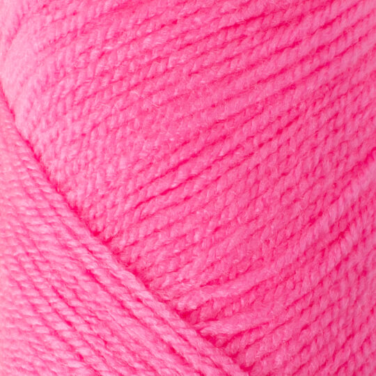 Loren Basic Neon Pembe El Örgü İpi - 733