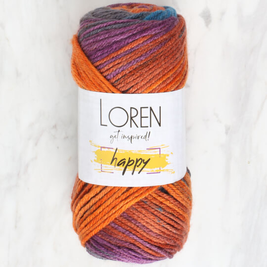Loren Happy Ebruli El Örgü İpi - RH003