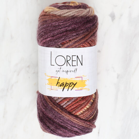 Loren Happy Ebruli El Örgü İpi - RH020