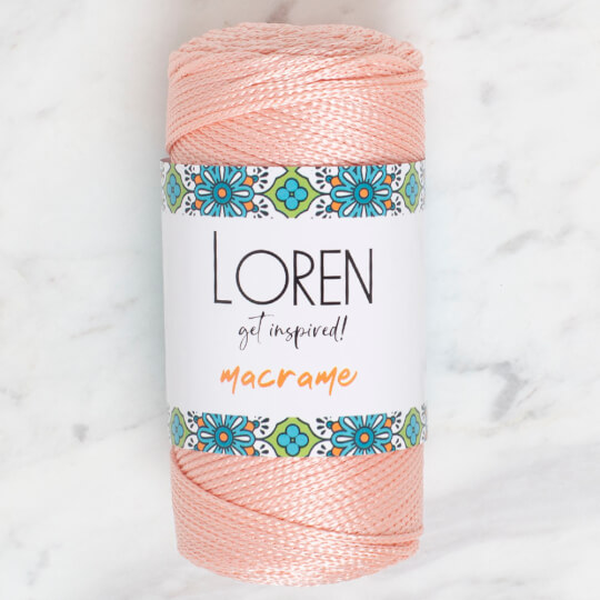 Loren Macrame Açık Yavruağzı El Örgü İpi - RM 070