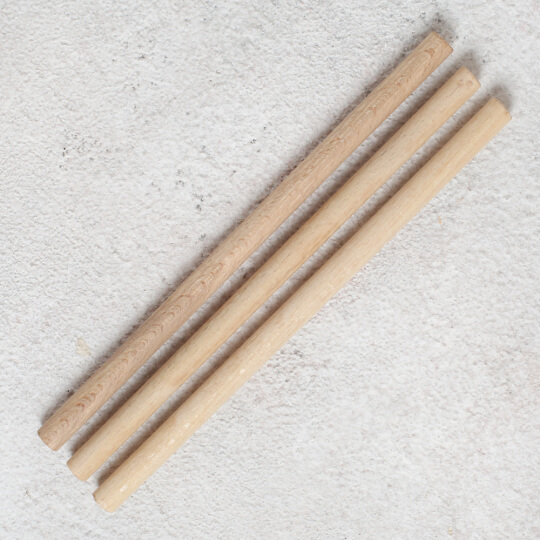 Wooden Dowel Rod 20cm - 10mm