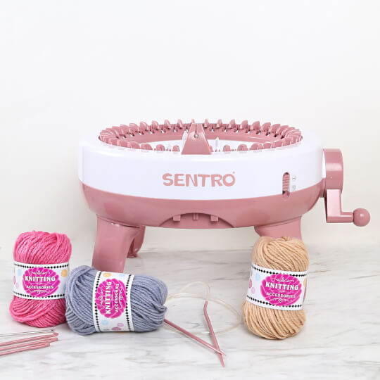 Sentro Knitting Machine, Medium Size 40 Needles - 840A - Hobiumyarns