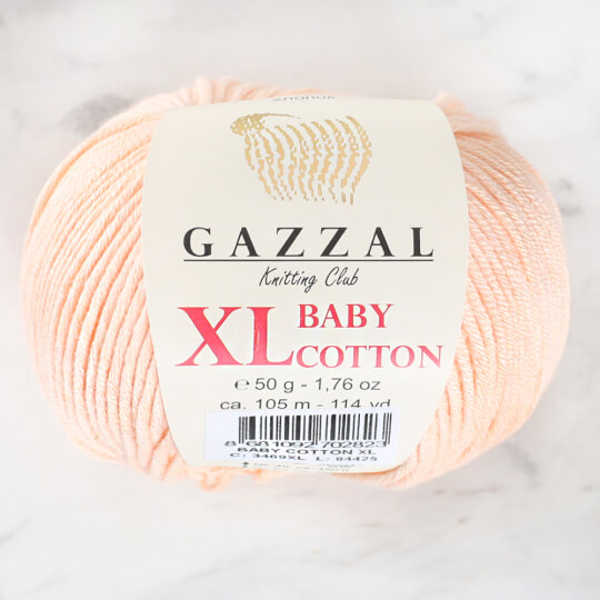 Gazzal Baby Cotton XL Somon Bebek Yünü - 3469