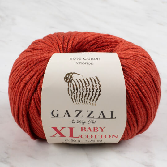 Gazzal Baby Cotton XL Kiremit Bebek Yünü - 3453XL