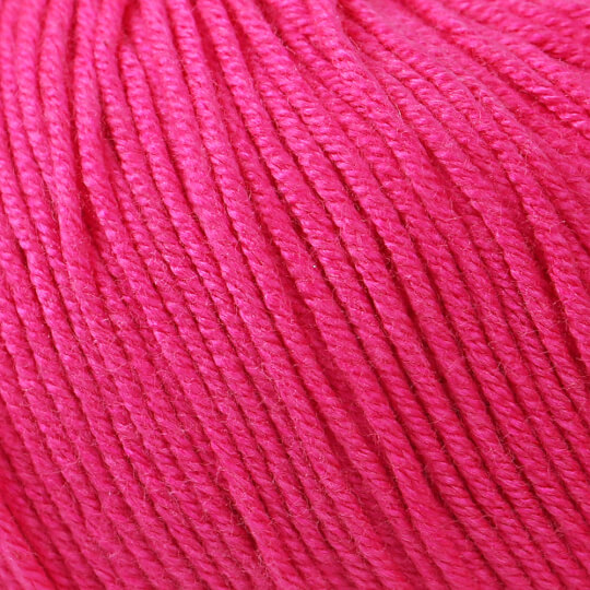 Gazzal Baby Cotton Fuşya Bebek Yünü - 3461