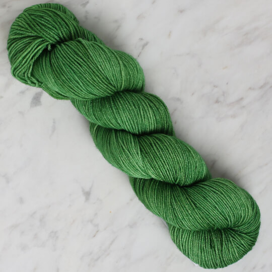 Gazzal Worm Hand Paints Yarn, Emrald Green - 3861 - Hobiumyarns